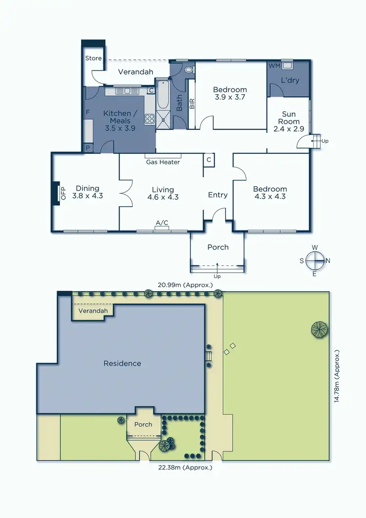 Floorplan of Homely house listing, 2A Johnston Street, Ashburton VIC 3147