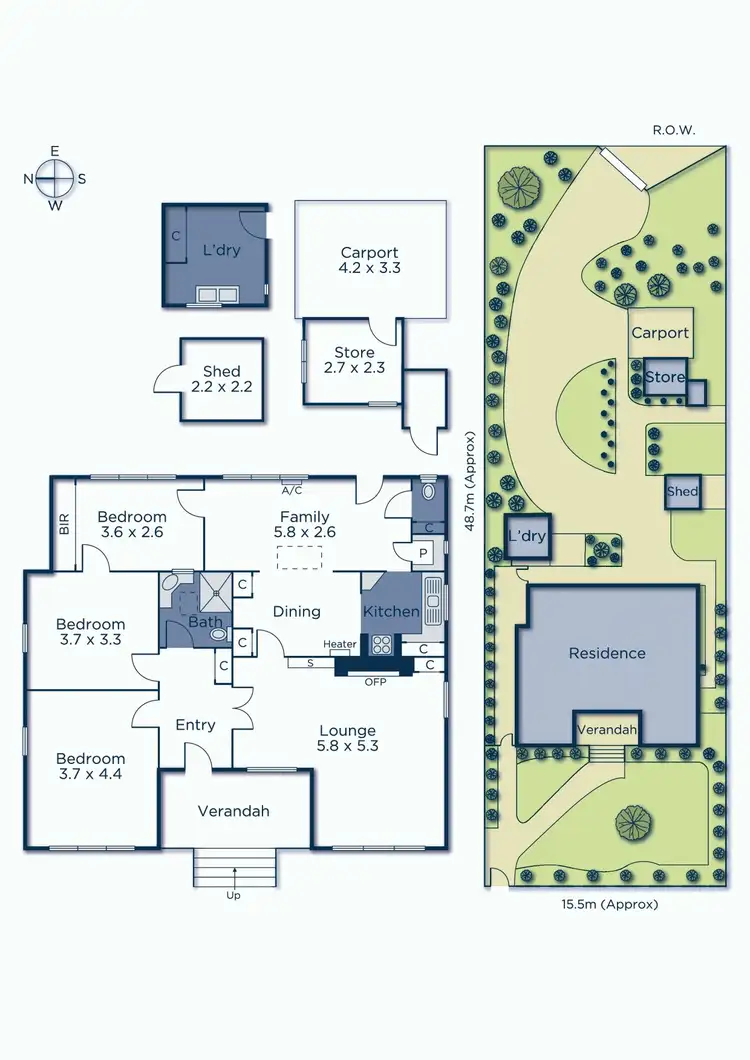 Floorplan of Homely house listing, 33 Grandview Avenue, Glen Iris VIC 3146