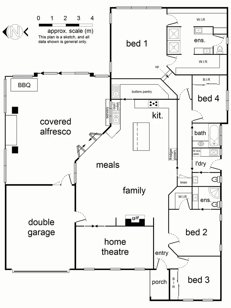 Floorplan of Homely house listing, Address available on request