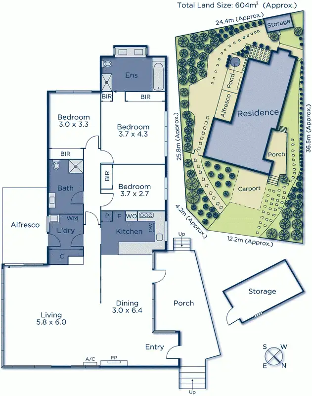 Floorplan of Homely house listing, 2 Rosalind Crescent, Blackburn VIC 3130