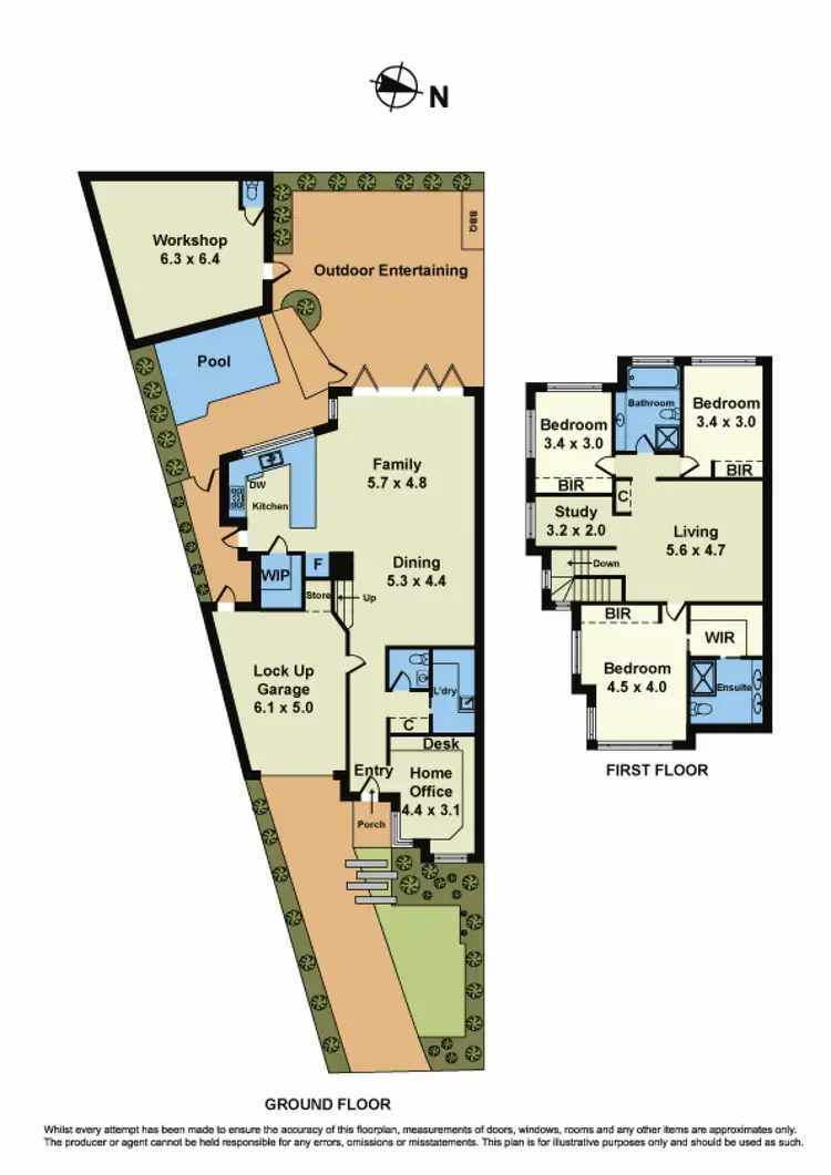 Floorplan of Homely house listing, 34a Tobruk Crescent, Williamstown VIC 3016