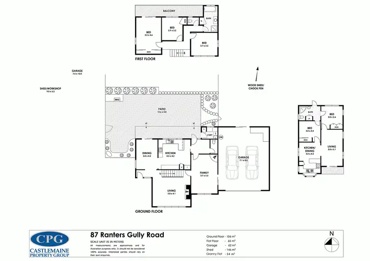 Floorplan of Homely house listing, 87 Ranters Gully Road, Muckleford VIC 3451