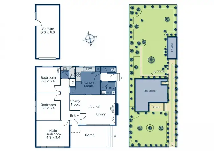 Floorplan of Homely house listing, 11 Marshall Road, Box Hill North VIC 3129