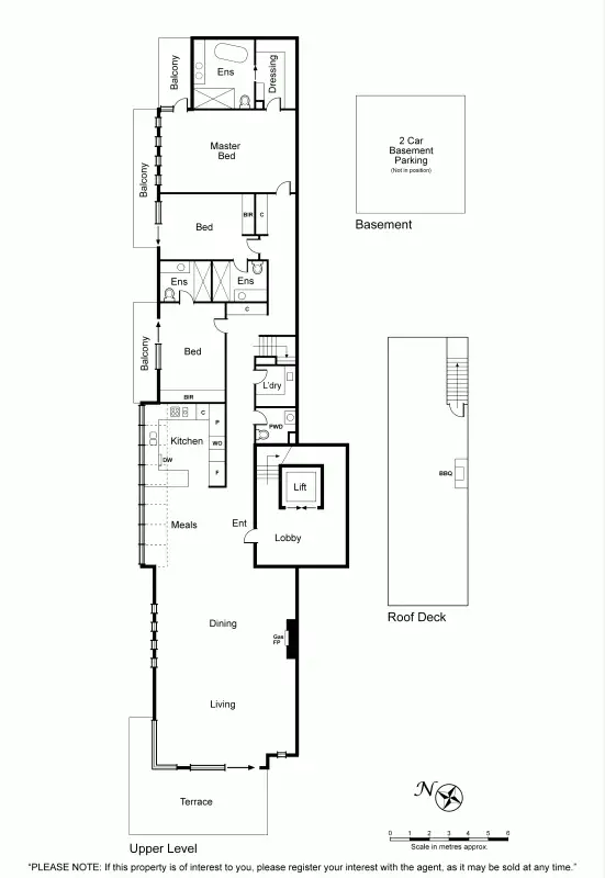 Floorplan of Homely apartment listing, 3/116 Esplanade, Brighton VIC 3186