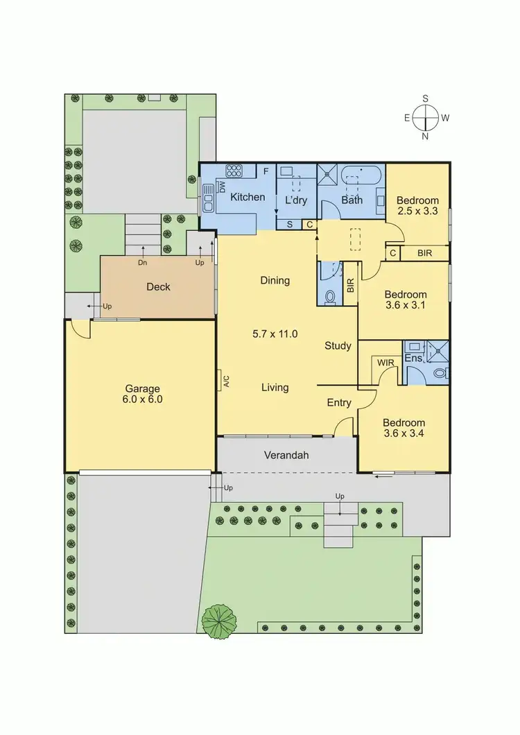 Floorplan of Homely house listing, 1/6 Erasmus Street, Surrey Hills VIC 3127