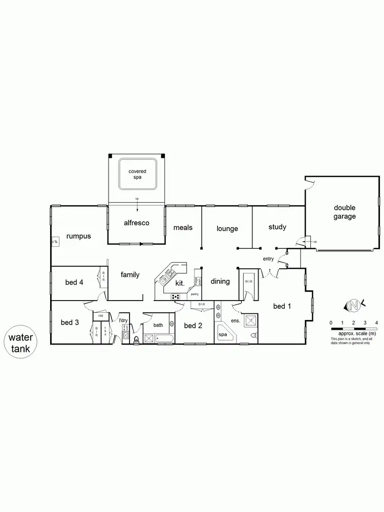 Floorplan of Homely house listing, Address available on request