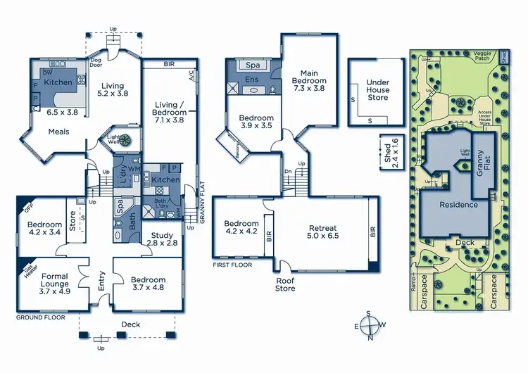 Floorplan of Homely house listing, 5 Boronia Street, Surrey Hills VIC 3127