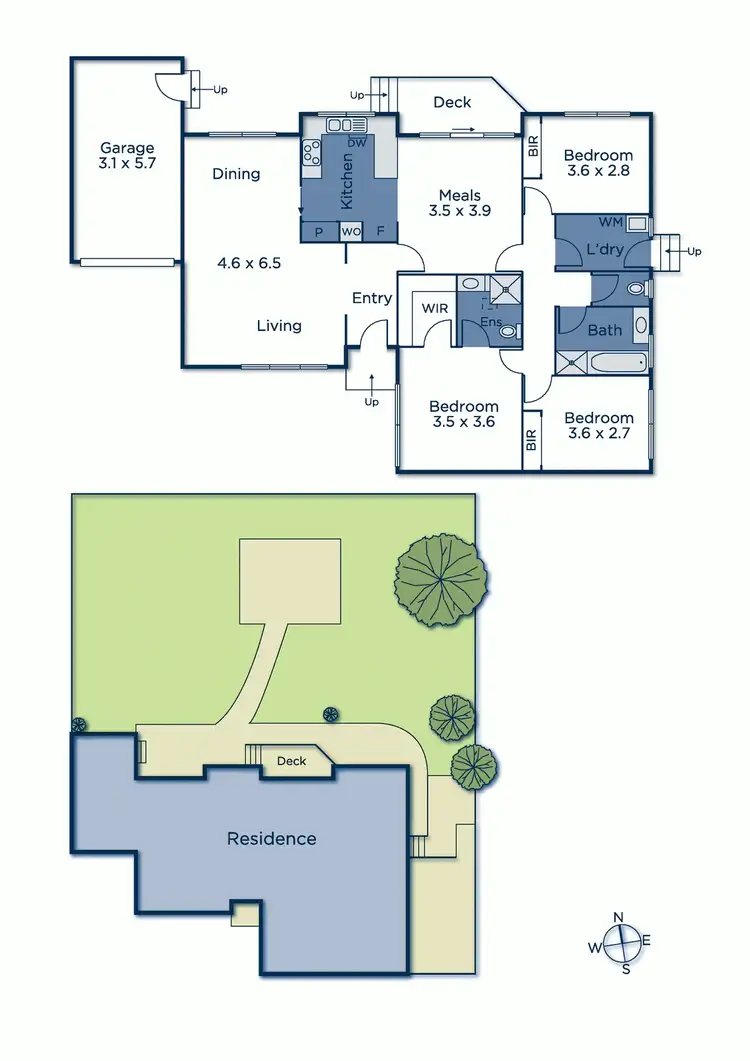Floorplan of Homely unit listing, 6/28 Springvale Road, Nunawading VIC 3131