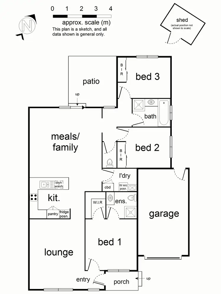 Floorplan of Homely house listing, Address available on request