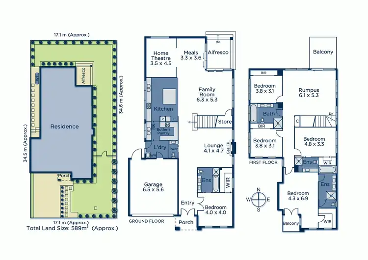 Floorplan of Homely house listing, 93 Husband Road, Forest Hill VIC 3131