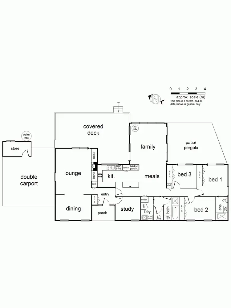 Floorplan of Homely house listing, Address available on request