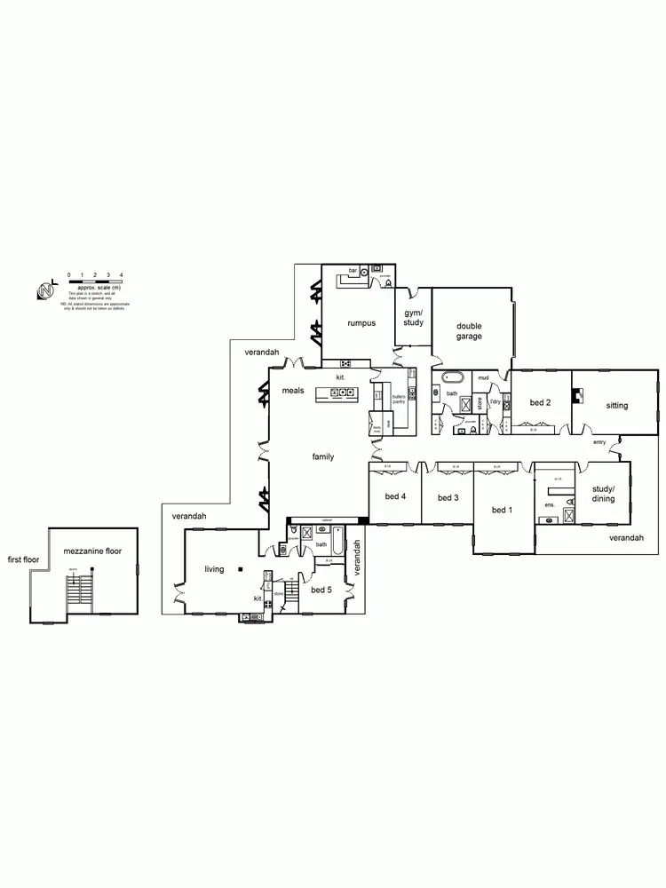 Floorplan of Homely house listing, Address available on request