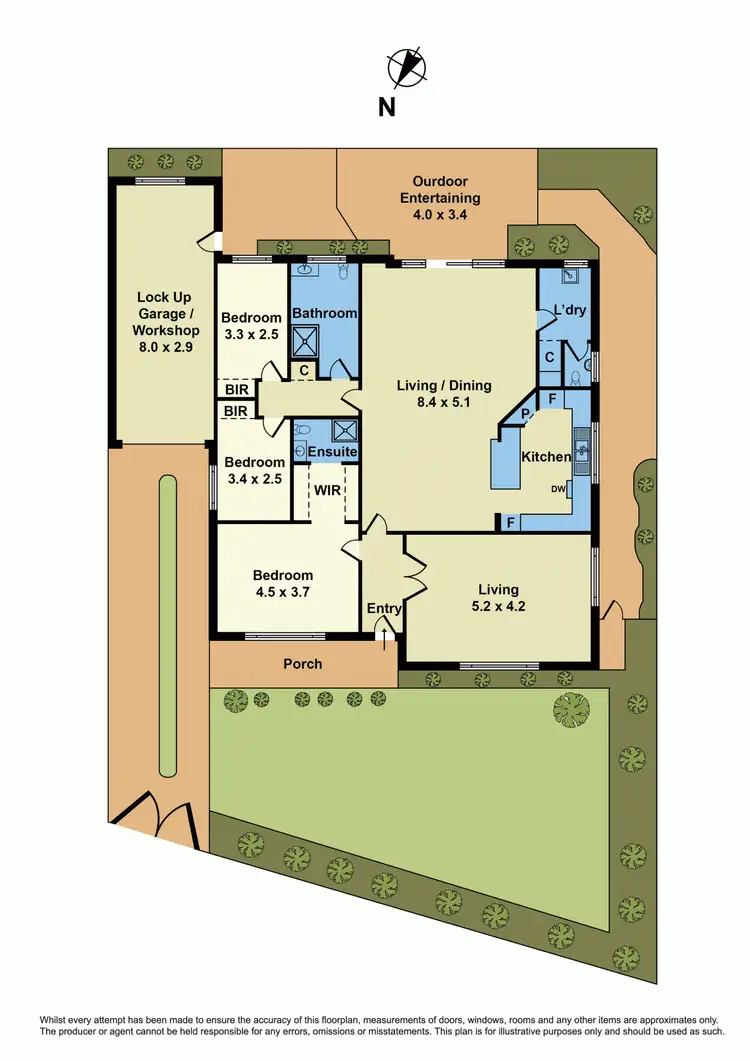 Floorplan of Homely house listing, 9 Croker Street, Newport VIC 3015