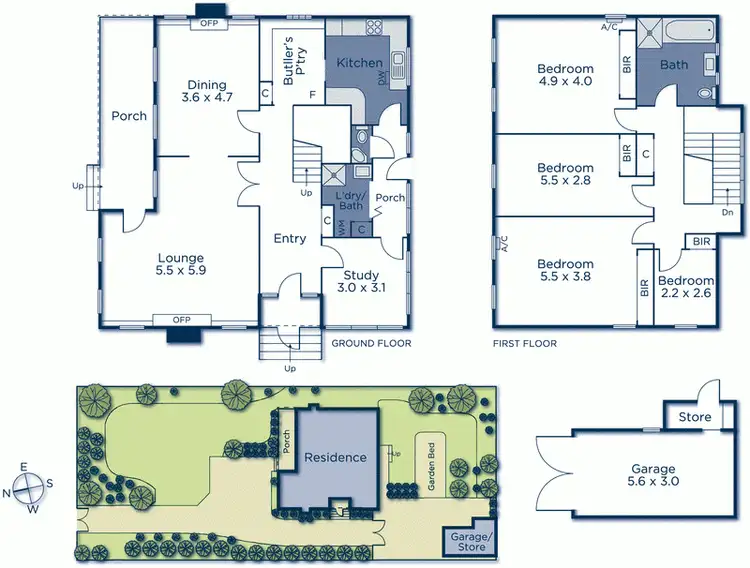 Floorplan of Homely house listing, 134 Whitehorse Road, Balwyn VIC 3103