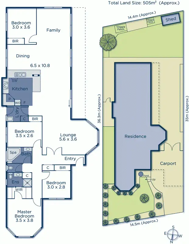 Floorplan of Homely house listing, 12 Liddle Way, Vermont VIC 3133
