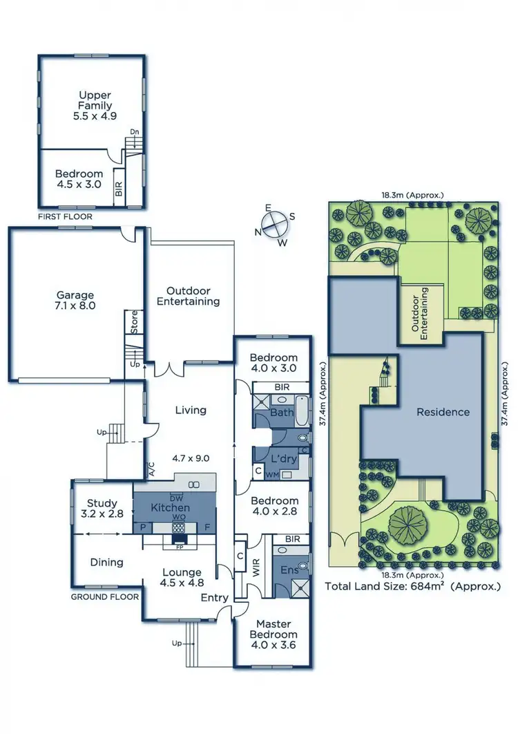 Floorplan of Homely house listing, 65 Laurel Grove South, Blackburn VIC 3130