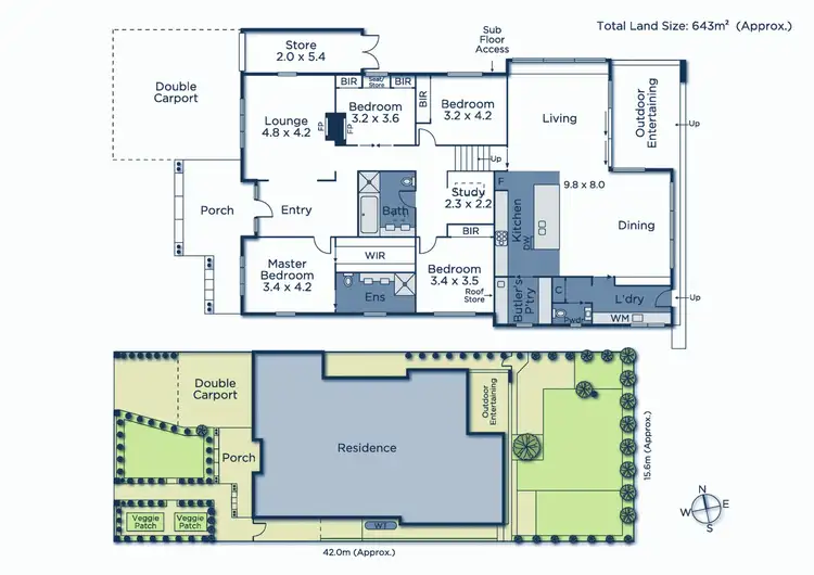 Floorplan of Homely house listing, 3 Latrobe Street, Box Hill South VIC 3128