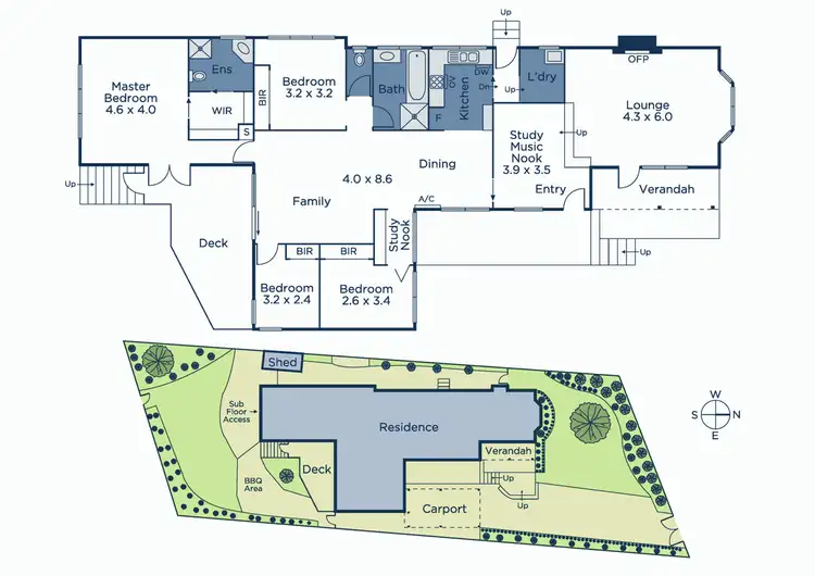 Floorplan of Homely house listing, 22 Arnott Street, Mont Albert North VIC 3129