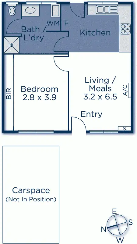 Floorplan of Homely unit listing, 5/5 Cootamundra Crescent, Blackburn VIC 3130