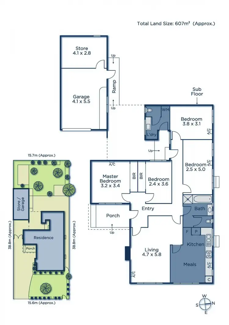 Floorplan of Homely house listing, 14 Hampshire Road, Forest Hill VIC 3131
