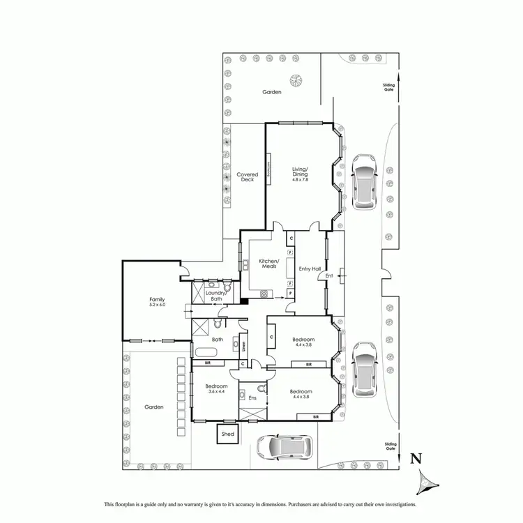 Floorplan of Homely house listing, 371 St Kilda Street, Brighton VIC 3186