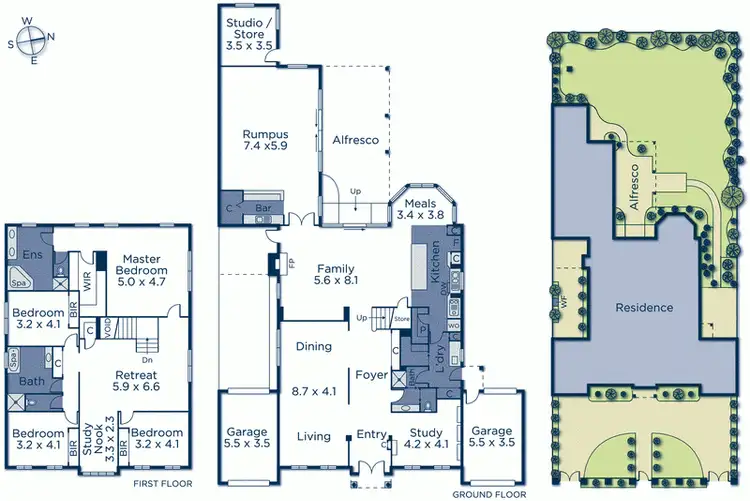 Floorplan of Homely house listing, 56 Corhampton Road, Balwyn North VIC 3104