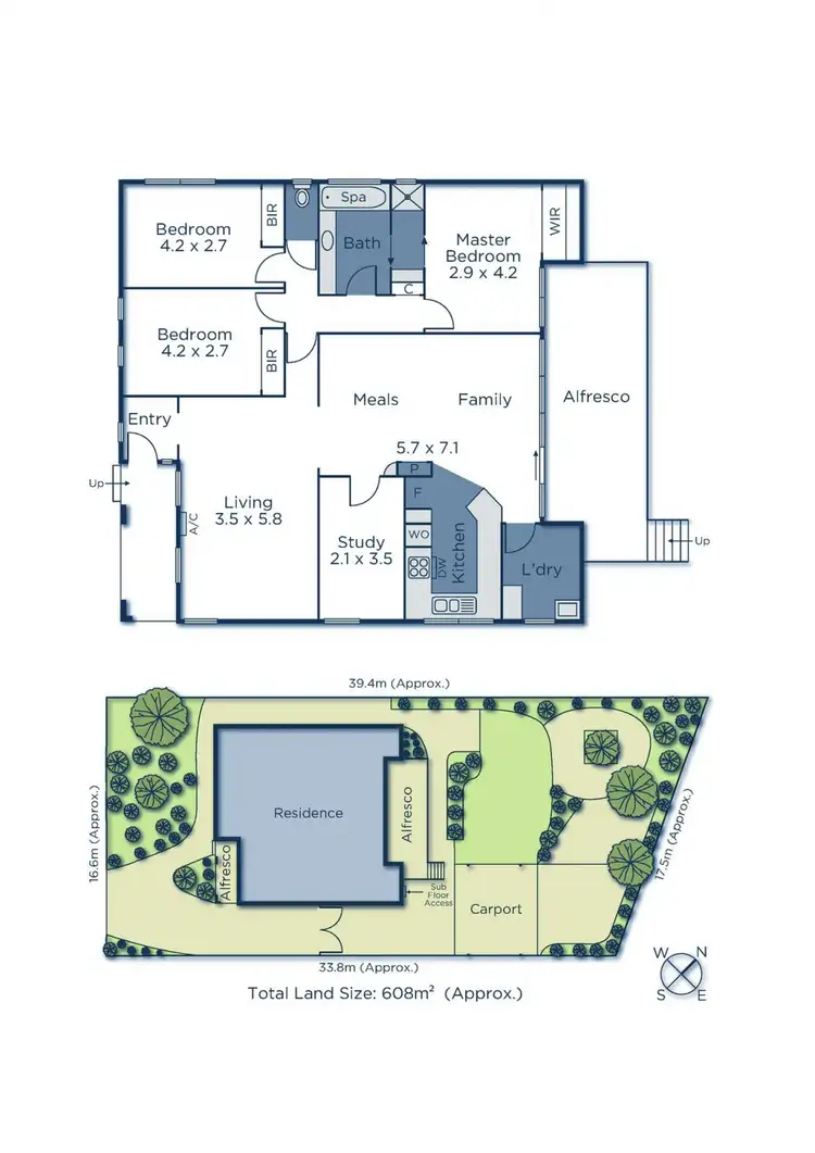 Floorplan of Homely house listing, 29 Fuller Street, Mitcham VIC 3132