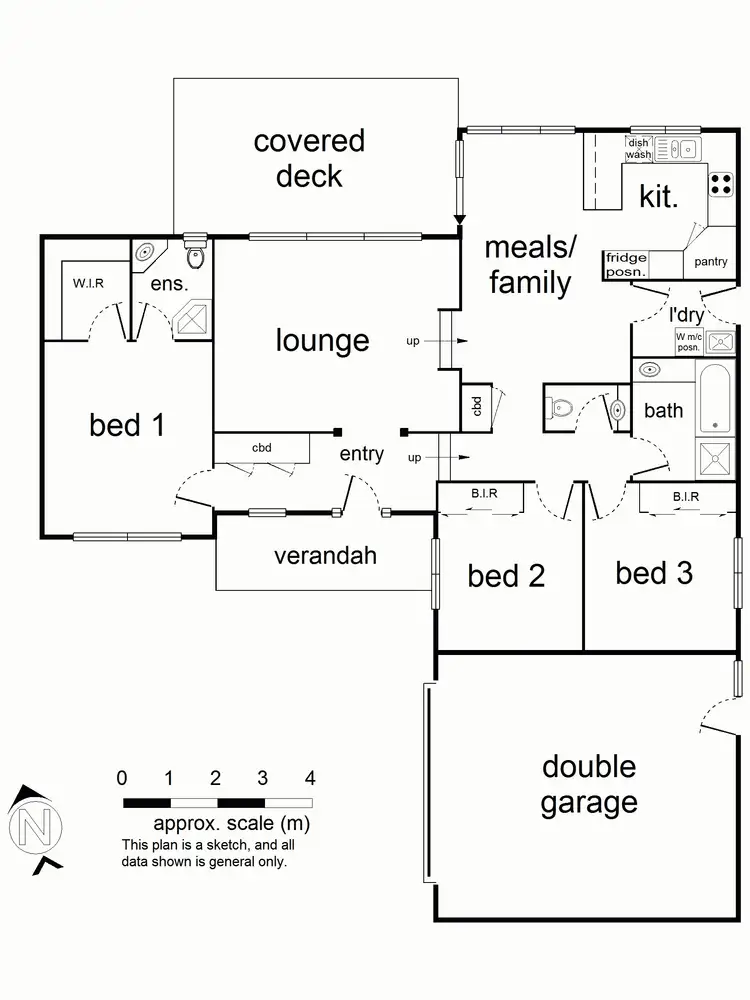 Floorplan of Homely townhouse listing, Address available on request