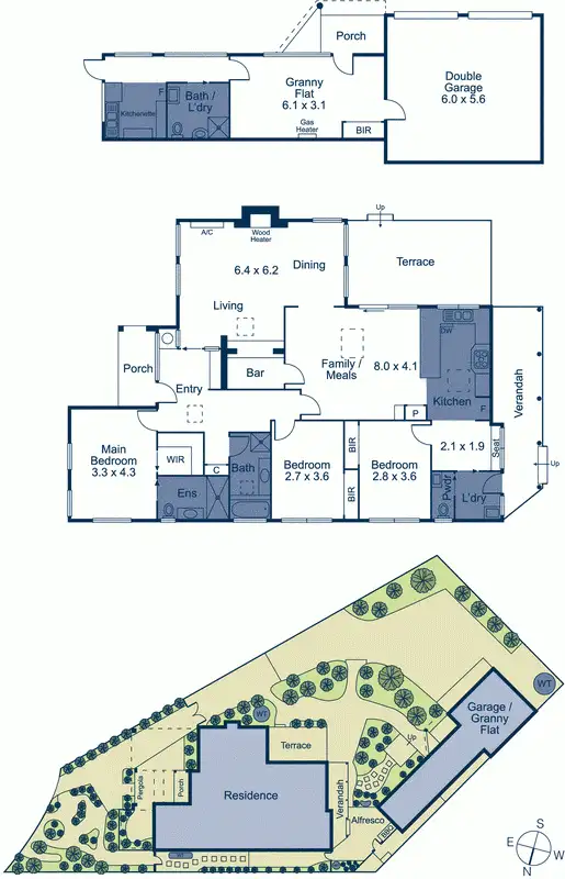 Floorplan of Homely house listing, 5 Exford Place, Donvale VIC 3111