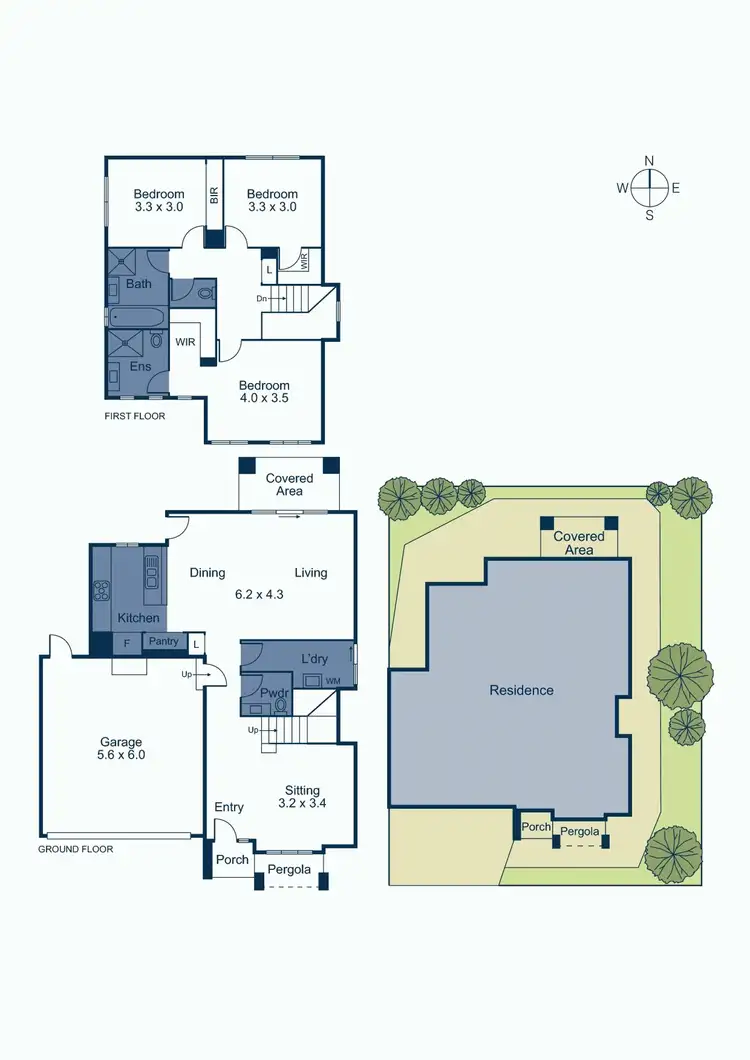 Floorplan of Homely house listing, 3 Aylwin Avenue, Burwood VIC 3125
