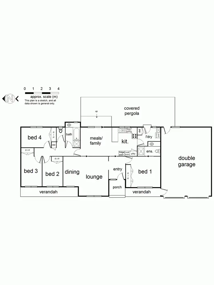 Floorplan of Homely house listing, Address available on request