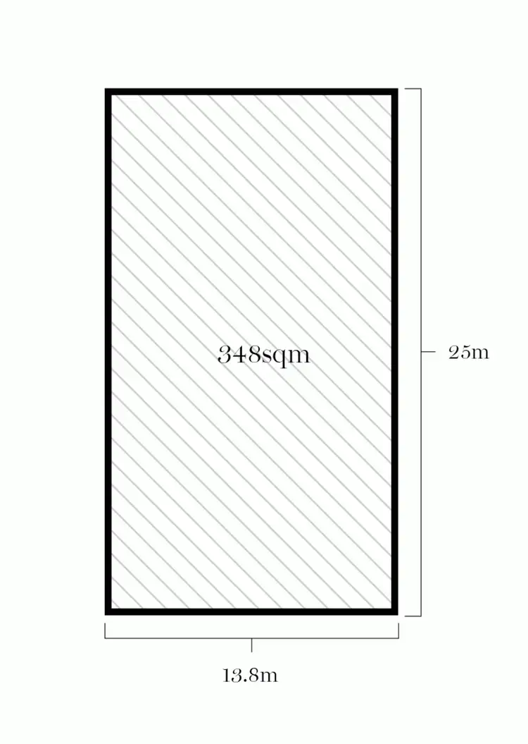 Floorplan of Homely land listing, 24 Catalina Court, Ballarat East VIC 3350