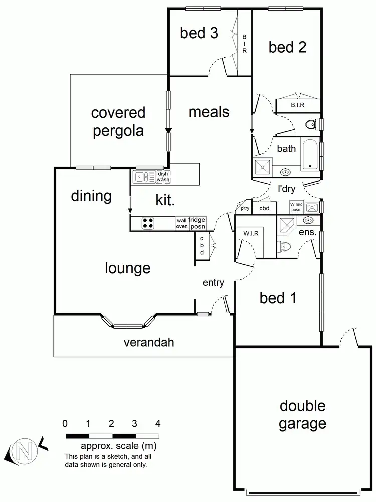 Floorplan of Homely townhouse listing, Address available on request