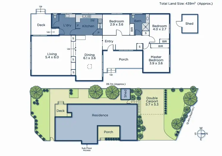 Floorplan of Homely unit listing, 1/10 Owen Street, Mitcham VIC 3132