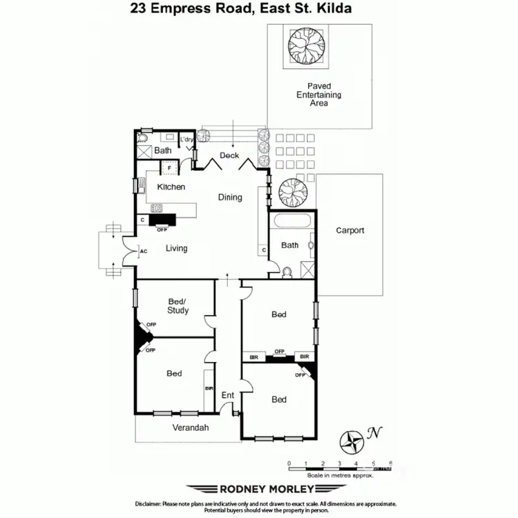 Floorplan of Homely house listing, 23 Empress Road, St Kilda East VIC 3183