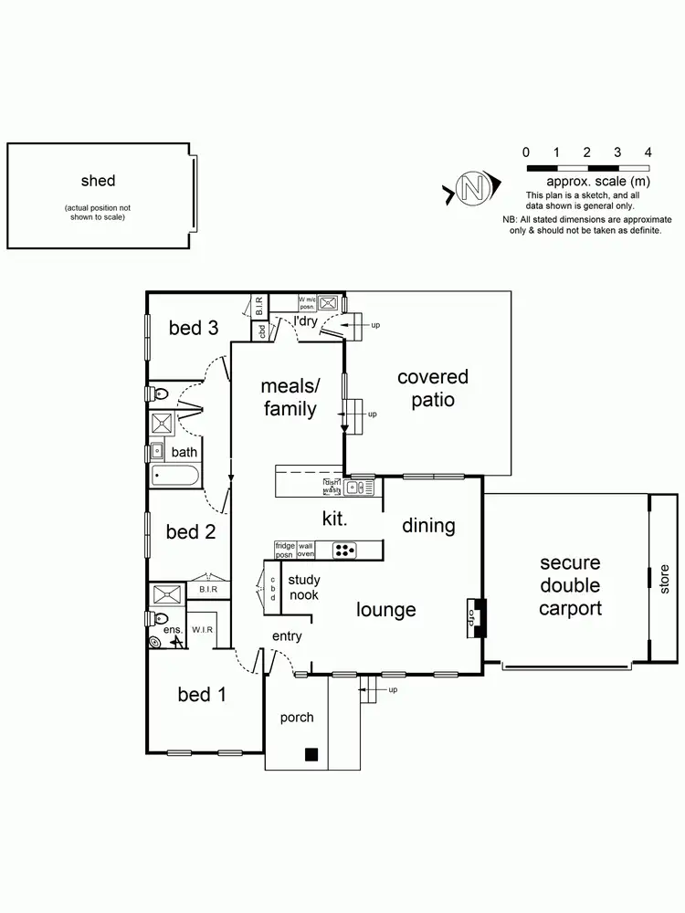 Floorplan of Homely house listing, Address available on request