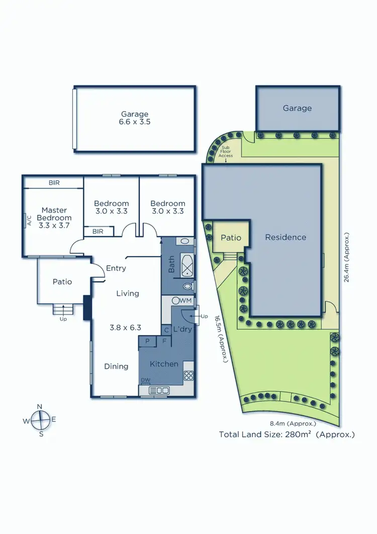 Floorplan of Homely house listing, 1/17 Taronga Court, Nunawading VIC 3131