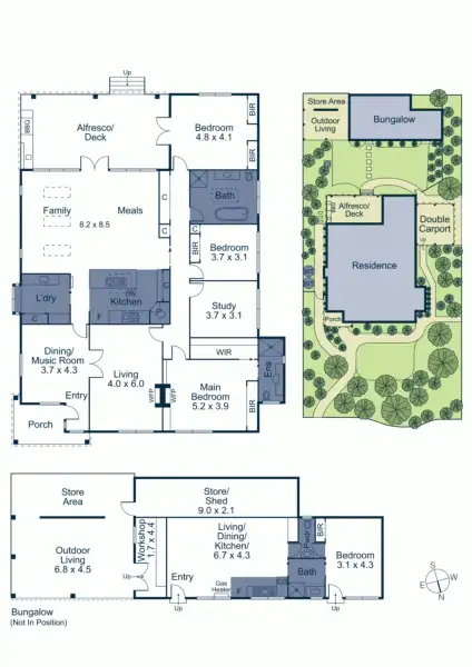 Floorplan of Homely house listing, 28 Glen Ebor Avenue, Blackburn VIC 3130