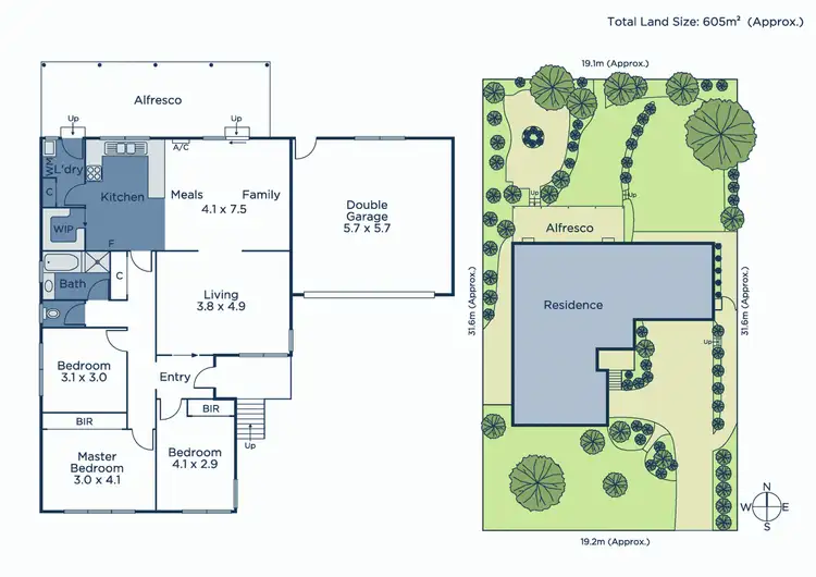 Floorplan of Homely house listing, 21 Good Governs Street, Mitcham VIC 3132