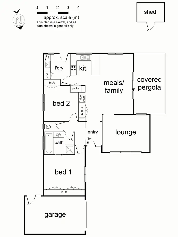 Floorplan of Homely house listing, Address available on request