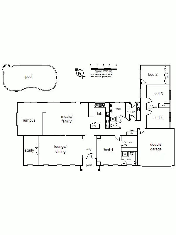 Floorplan of Homely house listing, Address available on request