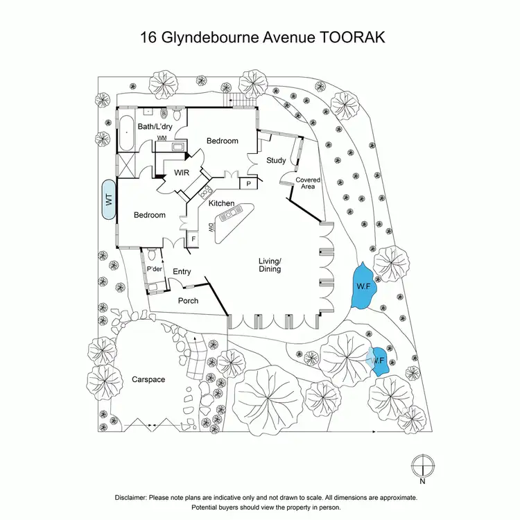 Floorplan of Homely house listing, 16 Glyndebourne Avenue, Toorak VIC 3142