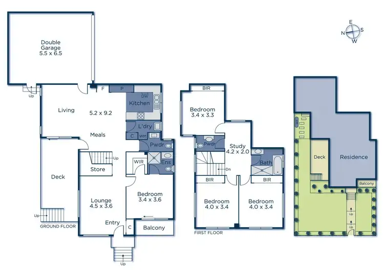 Floorplan of Homely unit listing, 1/8 Acton Street, Mount Waverley VIC 3149