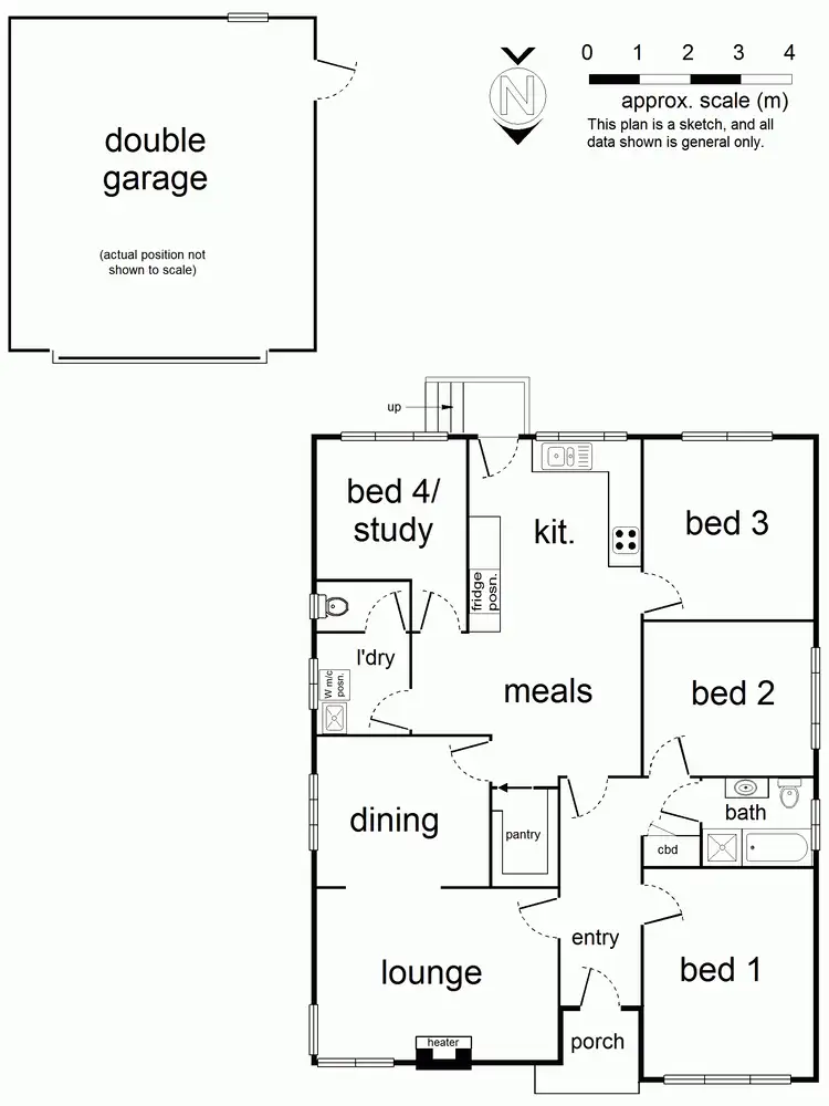 Floorplan of Homely house listing, Address available on request