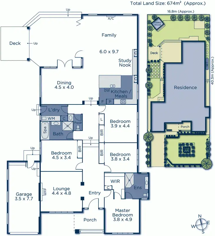 Floorplan of Homely house listing, 5 Sussex Street, Blackburn North VIC 3130