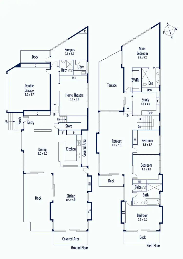 Floorplan of Homely house listing, 40 Moody Street, Balwyn North VIC 3104
