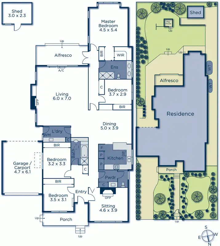 Floorplan of Homely house listing, 14 Duckham Street, Blackburn VIC 3130