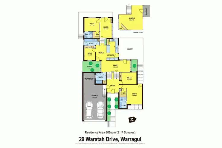 Floorplan of Homely house listing, 29 Waratah Drive, Warragul VIC 3820