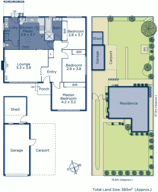 Floorplan of Homely house listing, 12 Katrina Street, Blackburn North VIC 3130
