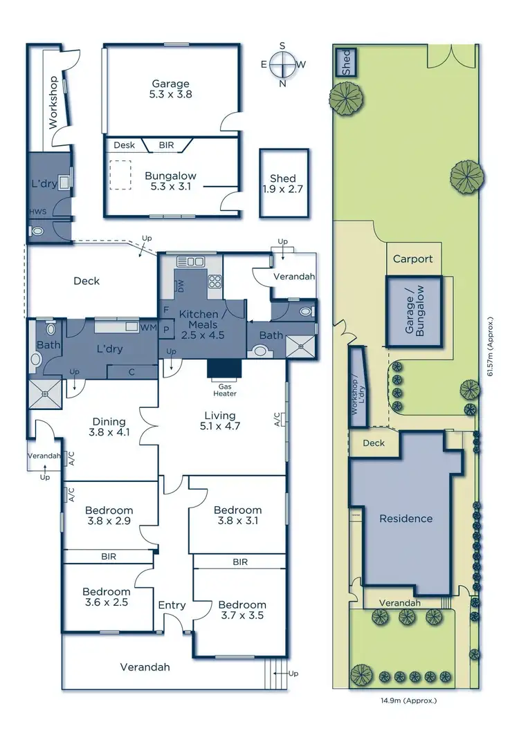 Floorplan of Homely house listing, 118 Victoria Road, Hawthorn East VIC 3123